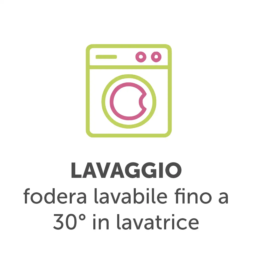 Guanciale Camperino 4-lavaggio - gommapiuma